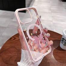 [24h Versand aus DE/FR/ES] Apple 17 16 15 22 23 24 25 Galaxy Handyhülle: Stern mit Schleife Handyhülle, kompatibel mit kabellosem Laden, weich im Griff, magnetische Hülle, geeignet für iPhone 17 Pro Max/17 Air/16/15/14 PLUS/13/12/11, Galaxy A56/A55/A54/A36/A35/A26/A25/A16/A15/A06/S25 Ultra/S24 FE/S23 PLUS/S22. Schleife Weihnachtsgeschenk Handyhülle stoßfester Schutz - A - Übersicht 8