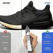 White Shoe Whitening & Blackening Pen; Shoe Upper & Edge Repair & Refurbishment; Scratch Coverage. - Solid State - View 10
