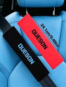 1pc Car Seat Belt Shoulder Pad, Customizable With Your Personalized Name Text - Comfortable Shoulder Protection, Relieves Shoulder Tightness And Pressure, Releases Stress. Suitable For Comfortable Driving, Handbags, Cameras, Backpacks, Car Seat Belt Pads, Vehicle Interior Accessories, Minimalist Design, Durable Material - Multicolor - View 8
