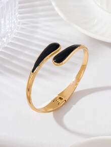 1pc Fashion Elegant Classic Colorful Dopamine Water Drop Tear-Shaped Bracelet & Ring Set, Women's Jewelry Set Suitable For Party, Banquet, Travel, Wedding, Vacation, Daily Wear, Jewelry Gift - Bracelet - View 11