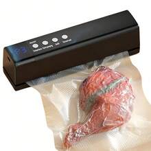 1pc Automatic Vacuum Sealer, USB Rechargeable, Portable Multi-Function Vacuum Packaging Machine, Compact Design, With Nozzle, Vacuum Suction, Suitable For Food Preservation And Inflating Basketball, Football And Swim Rings - Multicolor - View 13