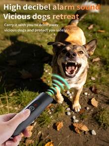 Dog Bark Deterrent For Stopping Bad Dog Behavior ,Rechargeable Dog Repeller Anti Bark Device For Dogs, Dog Training Tool,LED Indoor/Outdoor Barking Silencer Dog Anti Barking Device - Multicolor - View 5