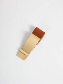Custom 1pc Retro Leather Pen Clip, Leather And Alloy Pen Clip, Writing School Office Supplies, Suitable For Notebooks And Journals, Essential Office Accessories - Multicolor - View 11