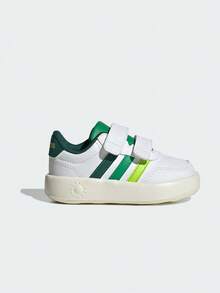Adidas Zapatillas de entrenamiento para niños pequeños BREAKNET 3.0 CF I de caña baja KJ9555 - Blanco - Ver 1