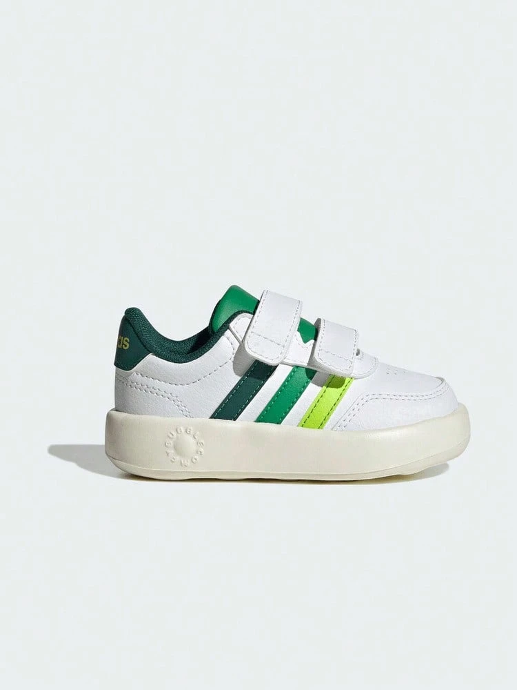 Adidas Zapatillas de entrenamiento para niños pequeños BREAKNET 3.0 CF I de caña baja KJ9555 - Blanco - Ver 1