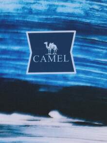 CAMEL CROWN UV Protection Sunscreen Face Mask, Full Face Cycling Sports Magic Headscarf Neck Warmer, Summer Ice Silk Face Towel - White Waves Surged to the Sky - View 5