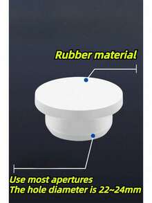 1pc Plastic Sink Hole Overflow Cover For Kitchen & Bathroom, Basinim Bathtub Drain Stopper, Circular Basin Overflow Ring (Suitable For Aperture 22-24mm), Mother's Day, Father's Day Home Bathroom Decor Fall Decor Back To School - Multicolor - View 8