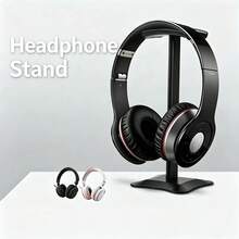 Over-Ear Headphone Stand Aluminum Alloy Pole Creative Storage Rack Minimalist Desktop Headset Holder, No Charging Required - Multicolor - View 2