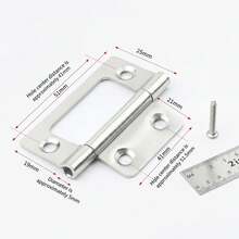 360 Degree Rotating Detachable Cabinet Hinge Heavy Duty Furniture Hardware Multi Color With Screws - 2-in-mother-child Hinge - View 4