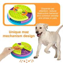 3 Layer Maze Slow Feeder Dog Bowl, Interactive Puzzle Feeding Tray To Slow Down Eating Prevent Bloating & Obesity - 300ml - View 11