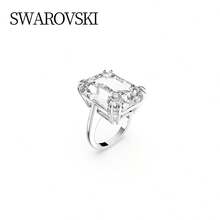 Swarovski MESMERA Simple And Stylish Square Oversized Crystal Women's Ring - Girlfriend Gift, Christmas Gift, Birthday Gift 5600855 - Butterfly - View 9
