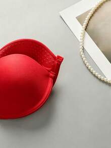 2pcs Women's Solid Color Bras, With Straps & Strapless Styles, Unlined Cups - Multicolor - View 8