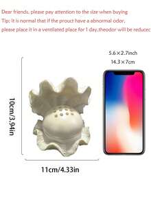 1pc Shell Jewelry Tray, Artistic Decorative Style, Multi-Functional Semi-Circular Key And Jewelry Storage Rack, Suitable For Entryway/Vanity, Home Decor, Thoughtful Gift For Mother/Friend - Wedding Gift, Jewelry Tray Sun Travel - Multicolor - View 8