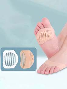 Honeycomb Women Breathable Toe Leg Warmers To Prevent Friction Sweat-Wicking Anti-Slip Insoles For Office Lady Dancers And Commuters Invisible Half-Toe Leg Forefoot Pads Ideal For Outdoor Walk Wedding Party Daily Wear - Multicolor - View 4