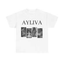 Ayliva T-Shirt In Black And White - 白色 - 查看 1