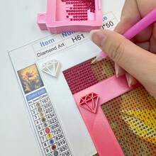 Diamond Painting Alignment Tool: Right Angle Ruler -- Designed To Assist In Aligning Diamonds With The Canvas, Making Diamond Painting Easier - View 2