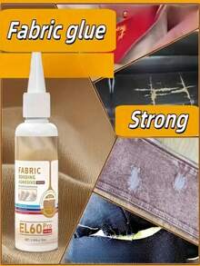 Lem Kain Kuat yang Dapat Dicuci, 30ml/50ml, Cocok untuk Menjahit, Kerajinan DIY, dan Perbaikan Pakaian, Lem Transparan, Tidak Perlu Menjahit, Mudah Diaplikasikan, Dengan Nozzle Presisi, Cocok untuk Kain Non-Woven Lembut, Penggunaan Sehari-hari di Rumah - beraneka warna - View 5