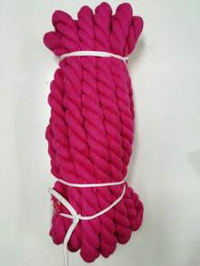Tug Of War Rope (Non-Professional), 2cm Thick*600cm/150cm Length, Handmade Cat Scratching Post, Garden Binding Decoration Rope, Floral Accessory, Twist Tie - Apricot - View 31