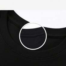 Men's Cotton T-Shirt With Skull Print, NO DESIRE TO FIT IN, Men's Clothing, Cotton T-Shirt, Casual Streetwear - 白色 - 查看 8