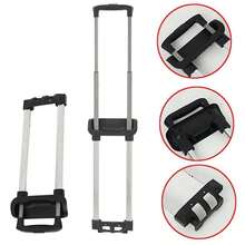 Travel Suitcase Telescopic Handle Luggage Handle Replacement Easy To Use - Silver - View 1