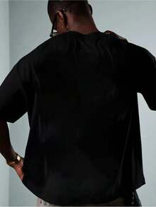 gótico y garras}, adecuada para descansar en casa, actividades al aire libre o entrenamientos de fitness. |   Lavable a máquina, ideal para fiestas y festivales. Camiseta de hombre, camiseta - Negro - Ver 5