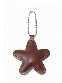 Fashionable Novelty Knitted Coffee Cup Pendant, Five-Pointed Star Lanyard Keychain, Car & Bag Charm, Portable & Durable - Multicolor - View 7
