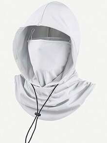 1 buah Kombo Topi dan Masker Pelindung Matahari Unisex, Topi Matahari Musim Panas untuk Wanita, Penutup Leher Bernapas Bahan Sutra Es untuk Seluruh Wajah, Cocok untuk Mengemudi, Bersepeda, Aktivitas Sehari-hari, Belanja, Bepergian, Perlindungan Matahari - Gaya A - View 16