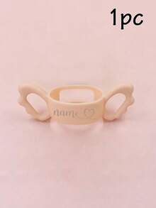 1pc/2pcs Customized Name Silicone Protective Case, Wide-Hole Grip, Lightweight And Soft, Personalized Wing Silicone Protective Case. - Style a - View 13
