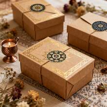 500pcs (1 Roll) Mandala Flower Stickers, 8 Patterns Exquisite Floral Flower Shape Stickers, Vintage Pattern Stickers, School Home Training Incentive Stickers, Gift Decoration Packaging Sealing Stickers School Supplies - Cartoon - View 4
