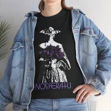 Unisex T-Shirt From The Movie Nosferatu 2024 | Bill Skarsgard, Count Orlok | Nicholas Hoult A Symphony Of Terror 1922 Count Dracula Bram Stoker | Gift - 黑色 - 查看 2
