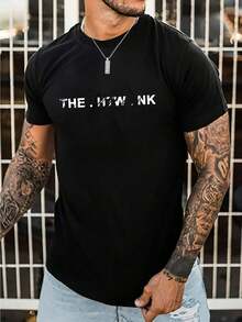 Men T-Shirts - 黑色 - 查看 1