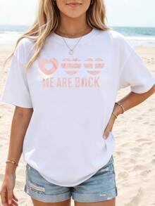 Women T-Shirts - 白色 - 查看 1