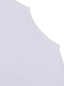 Camiseta vintage de poliéster suave, transpirable y lavable a máquina, estilo vintage de los 80, camiseta divertida de ALF, adecuada para amantes de la nostalgia, camiseta de regalo, camiset - [Blanco] - Ver 4