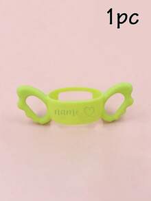 1pc/2pcs Customized Name Silicone Protective Case, Wide-Hole Grip, Lightweight And Soft, Personalized Wing Silicone Protective Case. - Style a - View 11