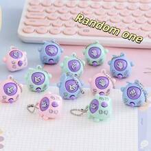10/5/1pc Mini Rock Paper Scissors Game Keychain, Automatic Finger Pattern Change Design, Creative Portable Decorative Accessory, Party Favor, Reward Prize, Suitable For Back To School, Birthday, Thanksgiving, Halloween, Easter Holiday Gifts - A - View 13