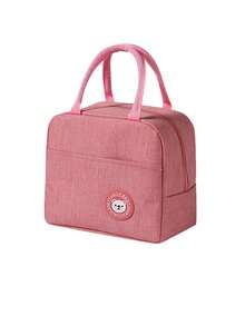 Unisex Portable Lunch Tote Bag, Insulated Waterproof Cold-Keeping Lunch Bag, Thickened Cute Lunch Fruit Bag For Students And Adults, Essential Accessory For Work, Picnic, Back To School And Travel - Multicolor - View 10