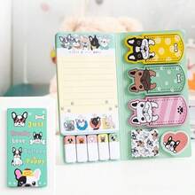 440pcs Cute Cartoon Shaped Sticky Notes Set, Adorable Self-Adhesive Memo Pad Stickers, Writing Reminder Notes, Back To School & Office Supplies, Small Gift School Supplies - one-size - View 9