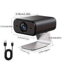 2K Mini Indoor Wireless Home Security Camera, Small Surveillance Camera, Compact Nanny Cam, Wide Angle Night Vision, Indoor/Outdoor Home Security WiFi Camera - Black - View 4