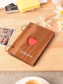 1pc Custom 6-Inch Photo Album, Hardcover Design, Vintage Handmade Album, Youth Keepsake Book, Graduation Photo Album, Suitable For Scrapbooking And Photo Collection At Weddings, Birthday Parties, And Other Occasions - Multicolor - View 7
