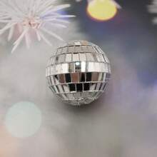 11pcs Mirror Disco Ball Set, Silver Disco Ball, Decorative Disco Ball, Birthday Party, Graduation Party, Bachelor Party, Decorative Ball, Bar Decor - 1 SET - View 7