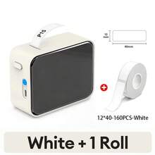 Impresora de etiquetas térmica portátil Marklife P15 sin tinta, máquina mini de pegatinas con etiquetas adhesivas compatible con D11/D110/Q30 - Multicolor - Ver 13