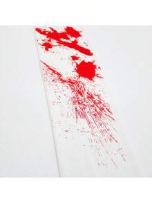5pcs/Set Halloween Party Decoration Bloody Gloves, Bloody Print Socks, Apron, Cosplay Costume Props - Multicolor - View 5