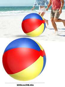 This Soccer Ball Is Crafted From Thick, Impact-Resistant Material With Excellent Elasticity. Whether On The Beach Or In The Pool, You Can Fully Enjoy The Fun Of Summer Water Activities. - Multicolor - View 16