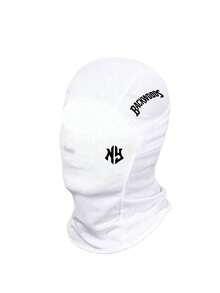 1pc/2pcs Unisex Solid Color Printed Balaclava Headwear Set, Single Hole Full Face Mask For Cycling, Suitable For Daily Wear And Outdoor Activities - Style 5 - View 23