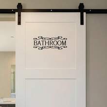 Stiker Dinding/Stiker Dekorasi Rumah untuk Kamar Mandi, Tanda Kamar Mandi, Pintu, Aksesoris, Stiker Dinding, WC, Toilet - kamar mandi - View 4