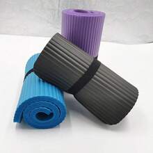 Đệm xốp chống trượt cho yoga và pilates dùng cho đầu gối và khuỷu tay, dày 15mm, thoải mái, chống nước, dây đeo điều chỉnh đa năng, di động - Nhiều màu - Xem 2