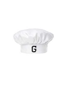 1pc White Chef Hat With Letter Print, Adjustable Kitchen Headwear For Cooking Baking Professional Unisex Breathable Cap Work Accessory - White - View 21