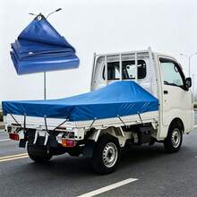 ZMZZZX Light Truck Bed Cover/Sheet, Waterproof, Made Of Polyester Canvas/PVC Canvas, 580g/M², Waterproof, Sun Protection. - Multicolor - View 16