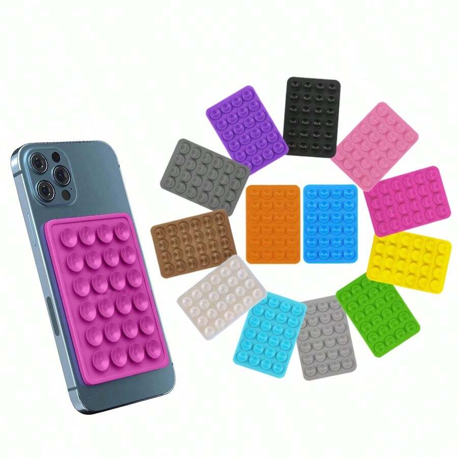 Popular Silicone Phone Holder With Non-Slip Suction Cup And Portable Phone Stand - Cor Aleatória - View 1