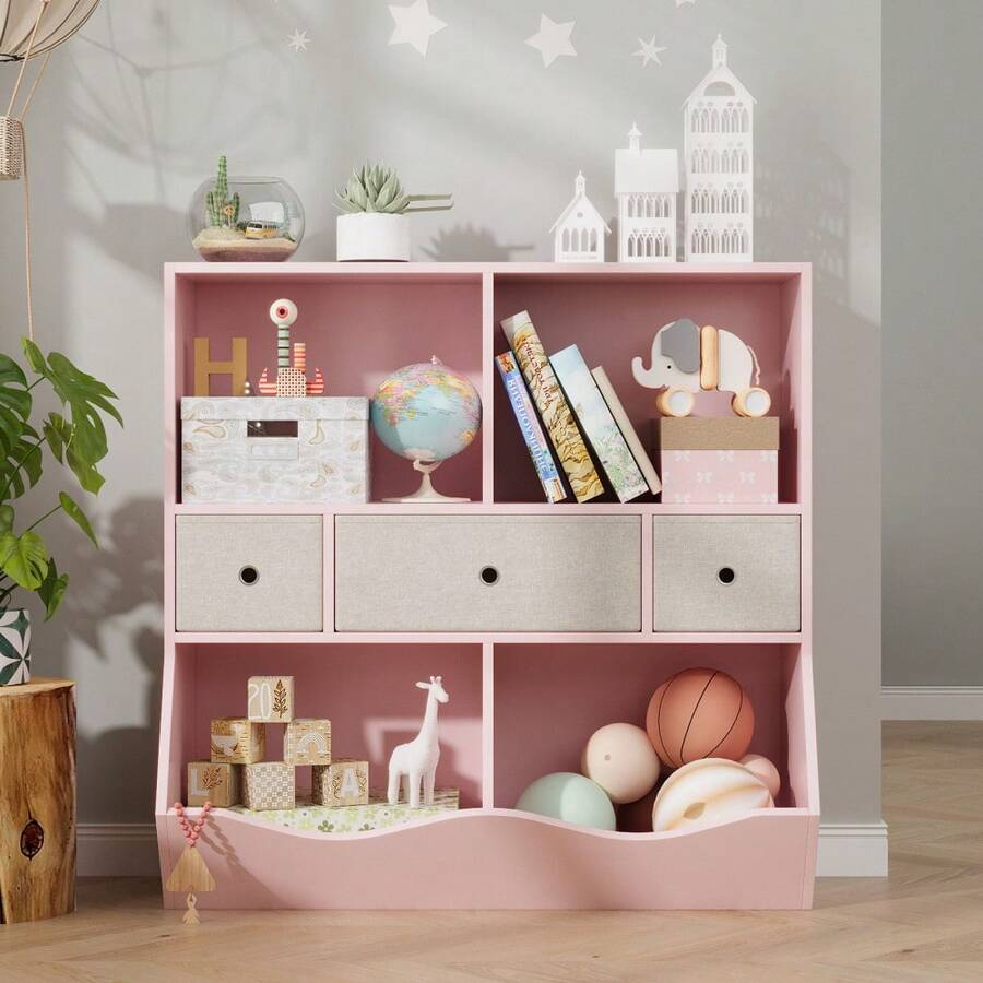 Book Stand & Bookend - Pink - View 1